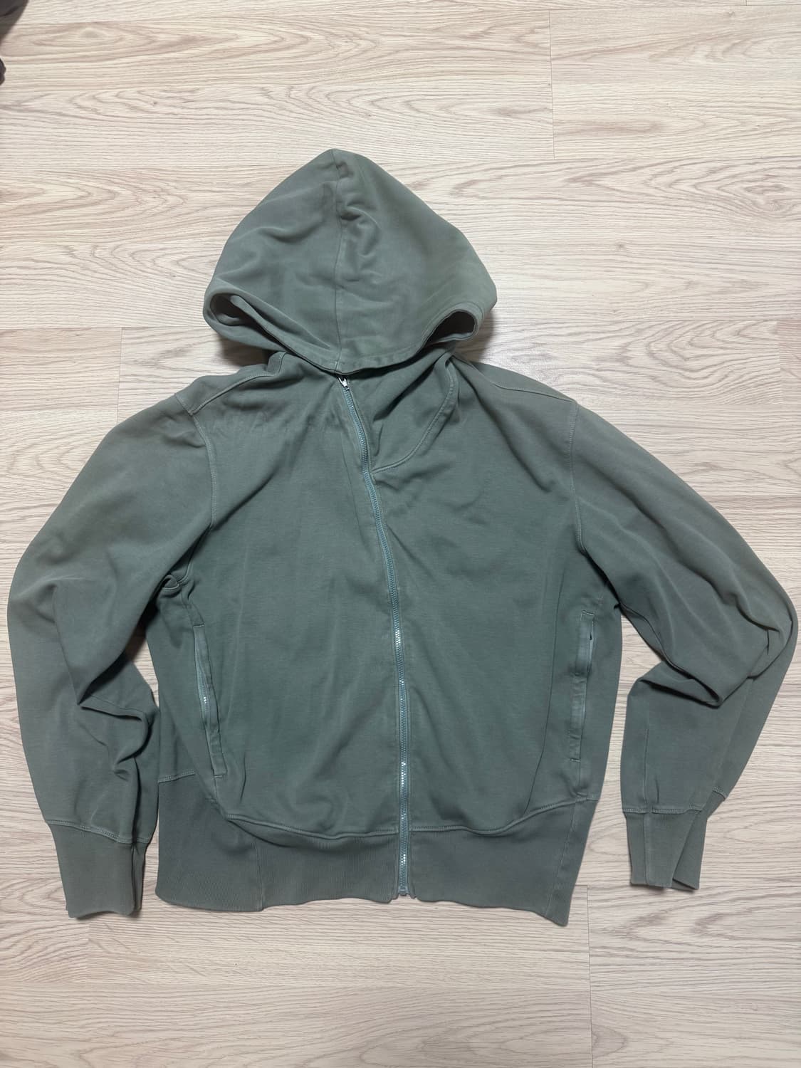 EE 후드집업 카키 M 상품이미지1