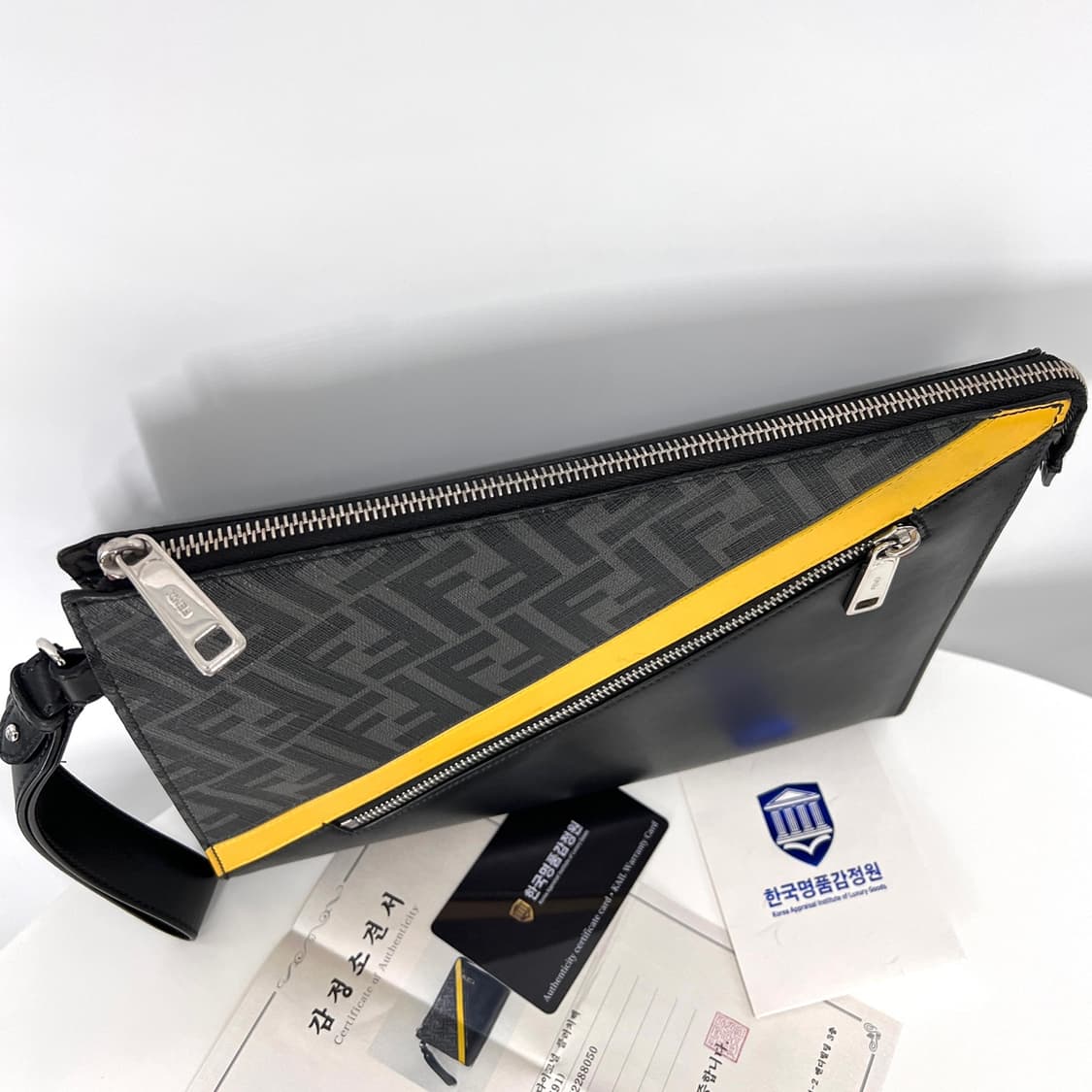 [감정완료] 펜디 FF 로고 클러치백 (7VA491) 상품이미지9