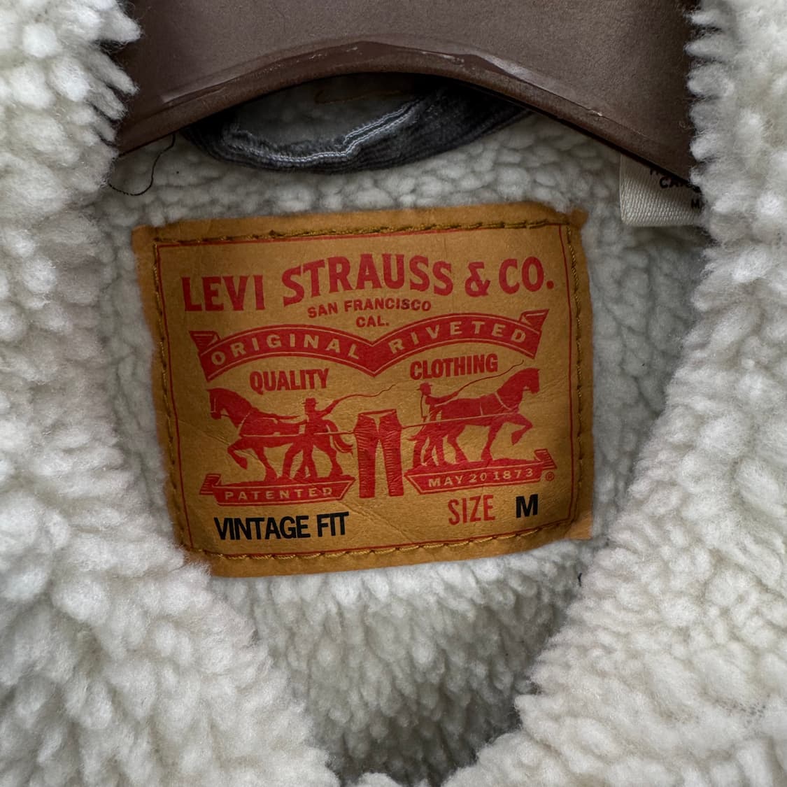 리바이스 타입 3 쉐르파 코듀로이 트러커 자켓 그레이 M 상품이미지6