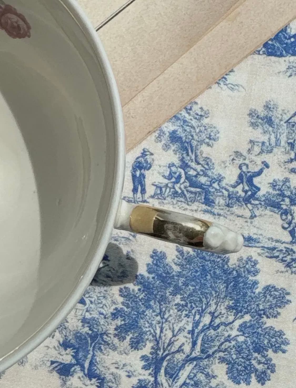 독일 올드 슈바르첸함머 핸드페인티드 찻잔 듀오세트 상품이미지7