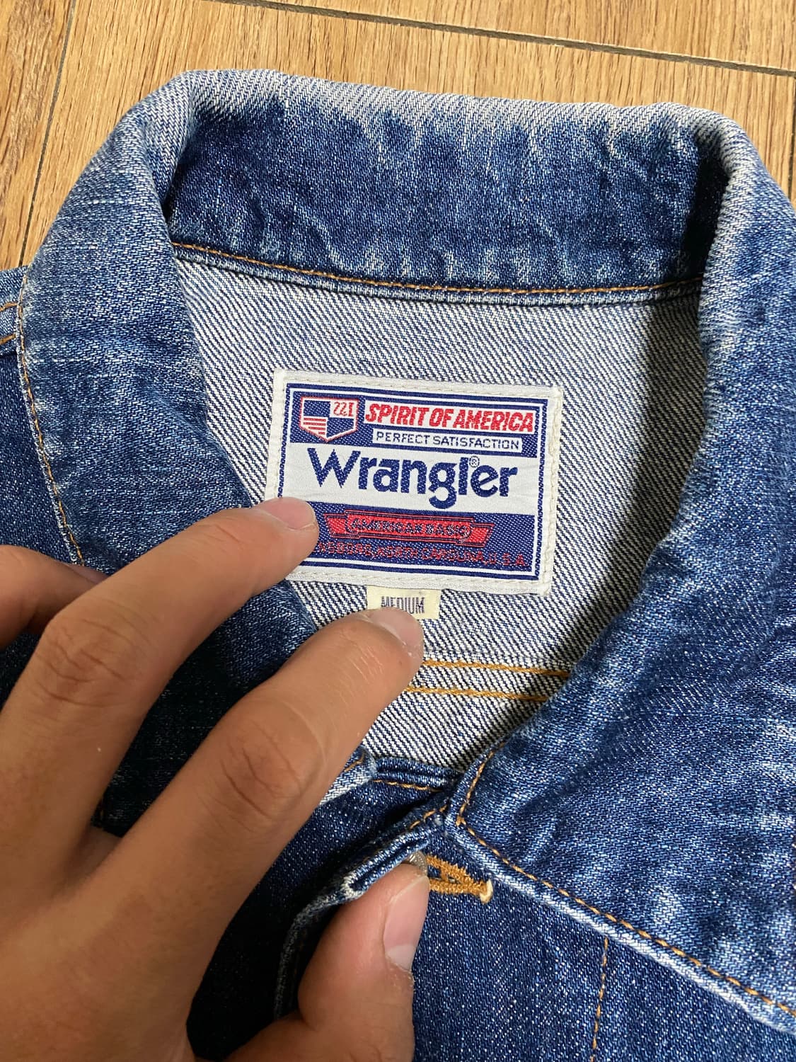 Wrangler 랭글러 3세대 데님 자켓 (일본산) 상품이미지7