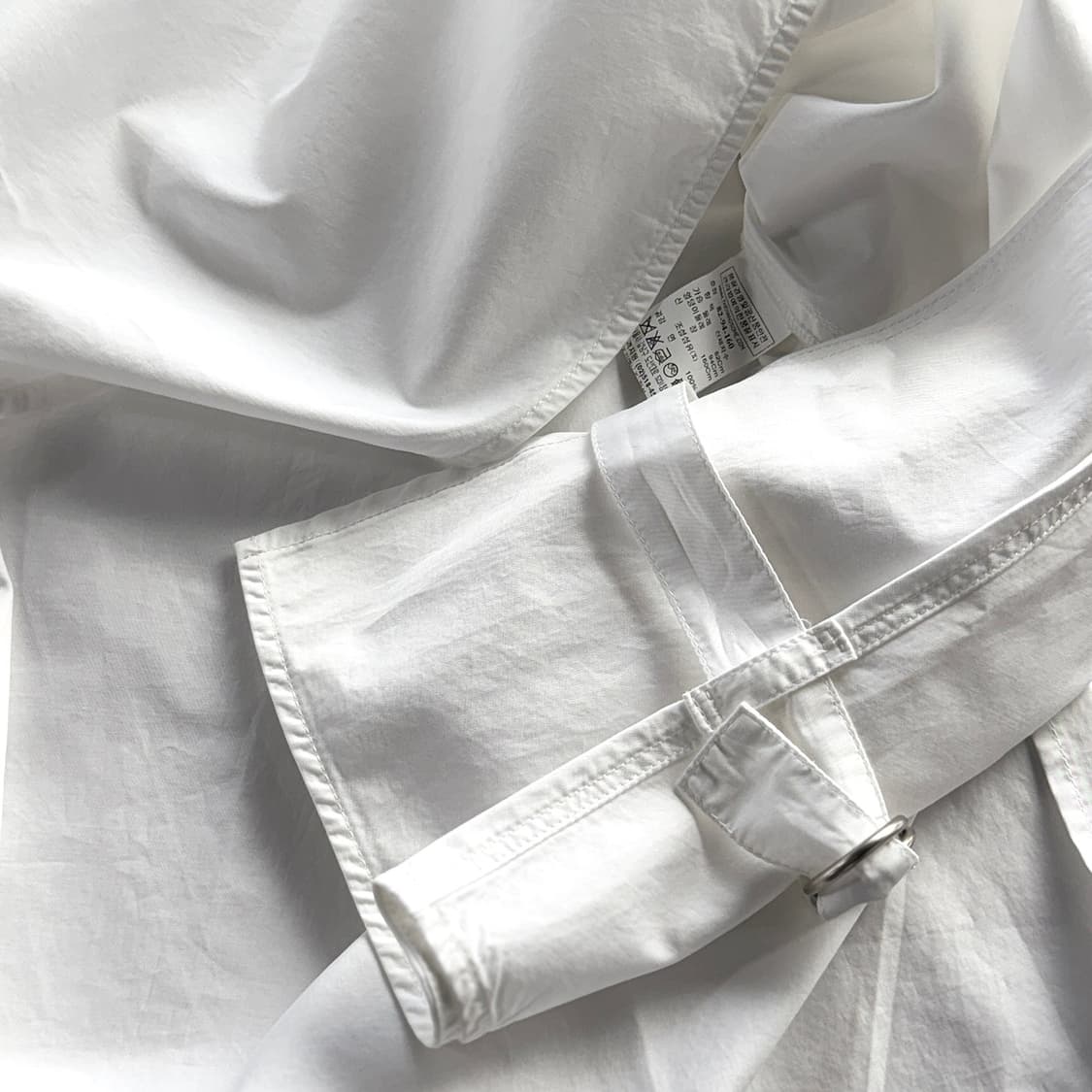 한섬 시스템 러플 블라우스 셔츠 상품이미지3