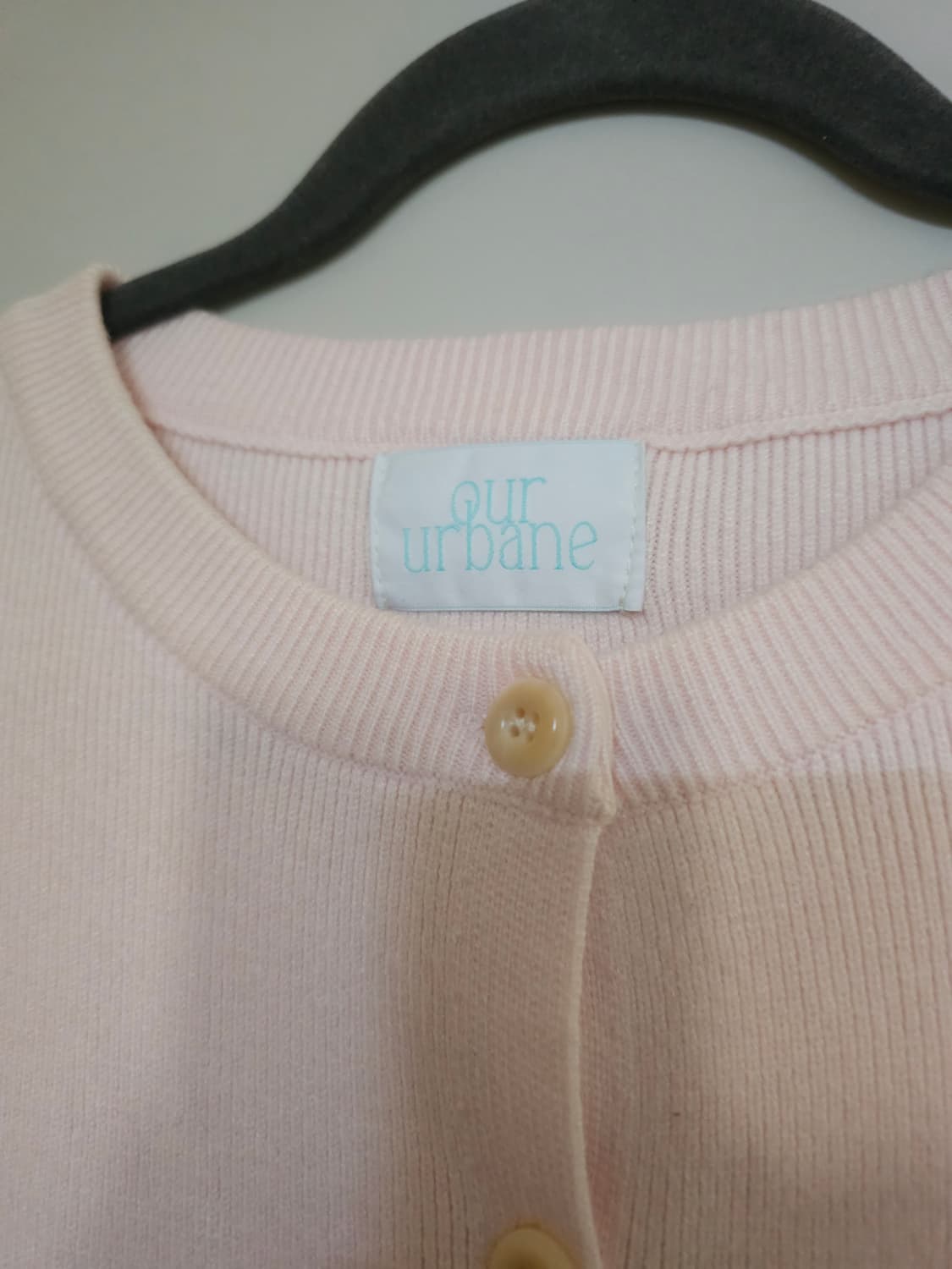 URBANE 어베인 스무드 라운드 캐시미어 니트가디건 상품이미지4