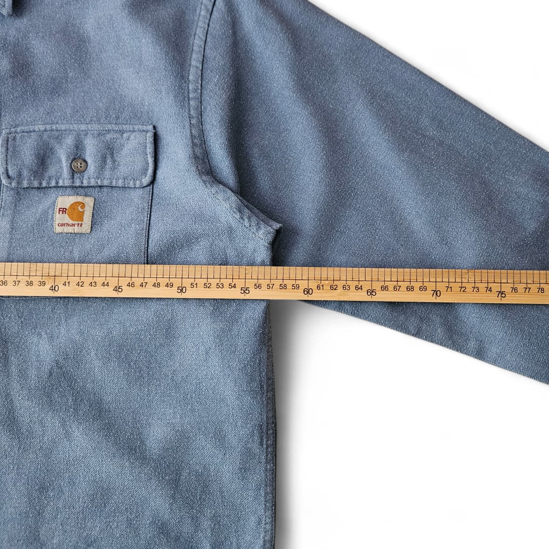 FR칼하트 면 세미오버핏 긴팔셔츠 L 상품이미지6