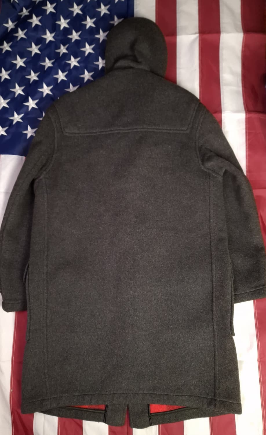 오리지날 영국제조 글로버올 울 더플 코트 상품이미지8