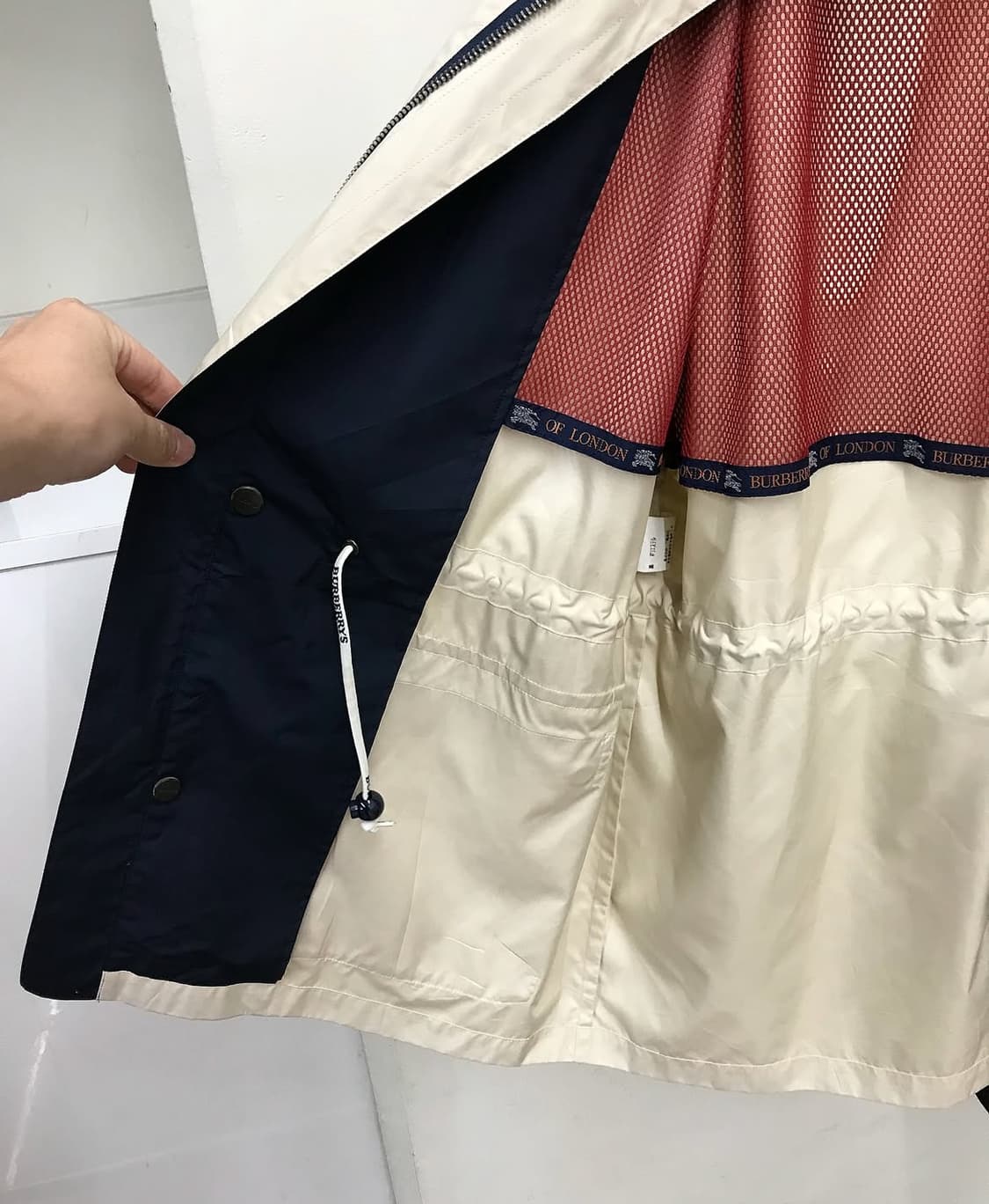 버버리 로고 사파리 롱 자켓 상품이미지4