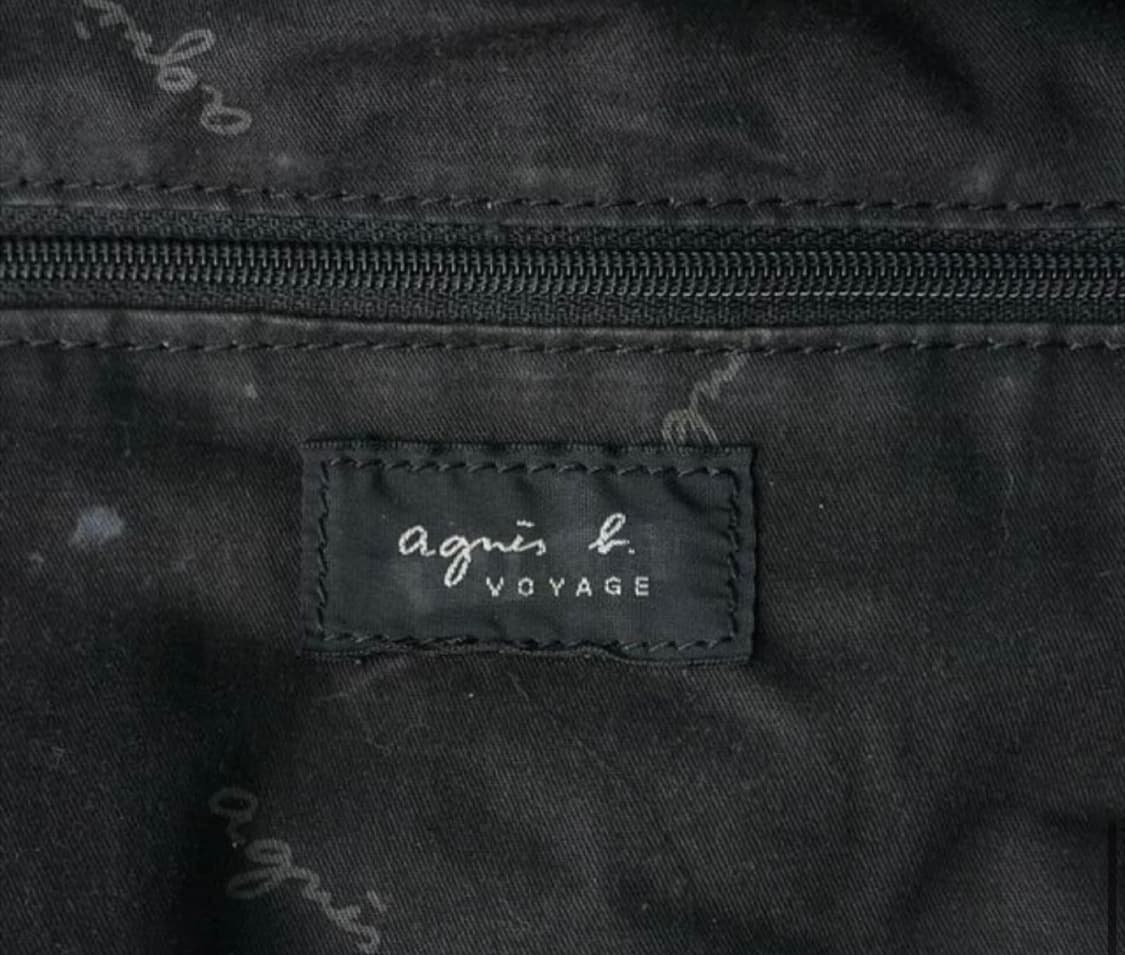 Agnes.b 블랙 에나멜 숄더백 상품이미지7