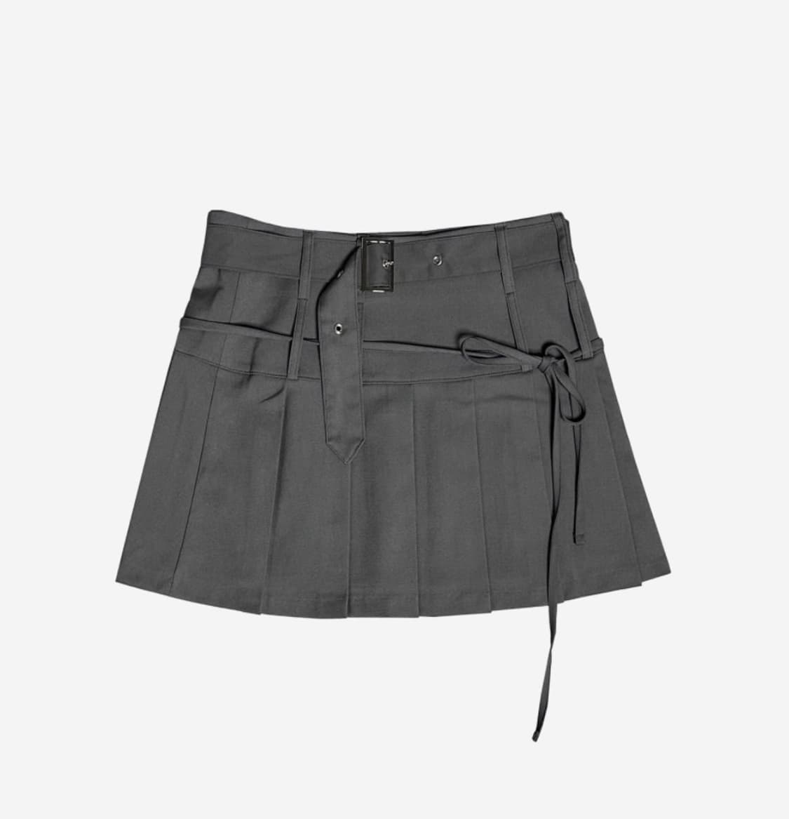 뉴얼린 플리츠 스커트 그레이  상품이미지1