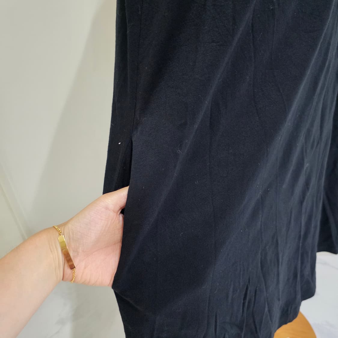 레드발렌티노 일본판 고전빈티지)블랙 레이스 러플 로맨틱 원피스 상품이미지5