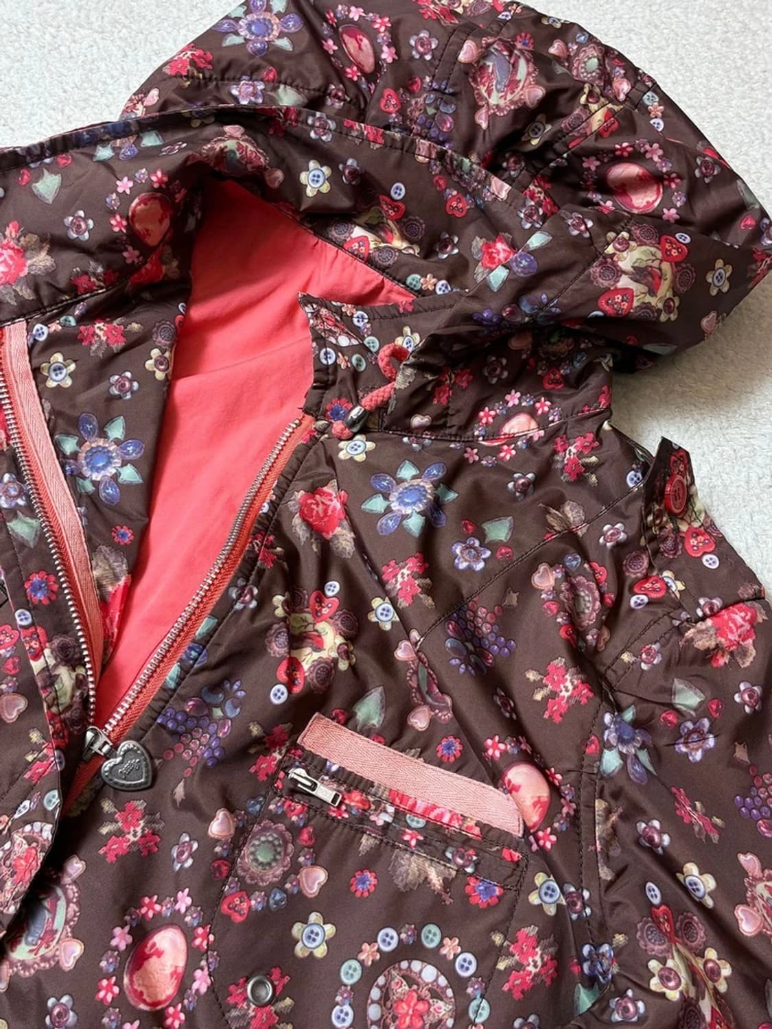 오일릴리 시그니처 플로럴 패턴 후디 자켓 PN7552 상품이미지3