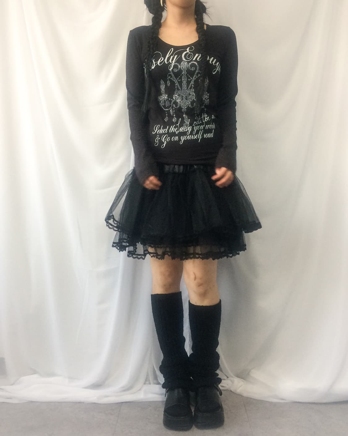 Lace sha mini skirt 상품이미지4