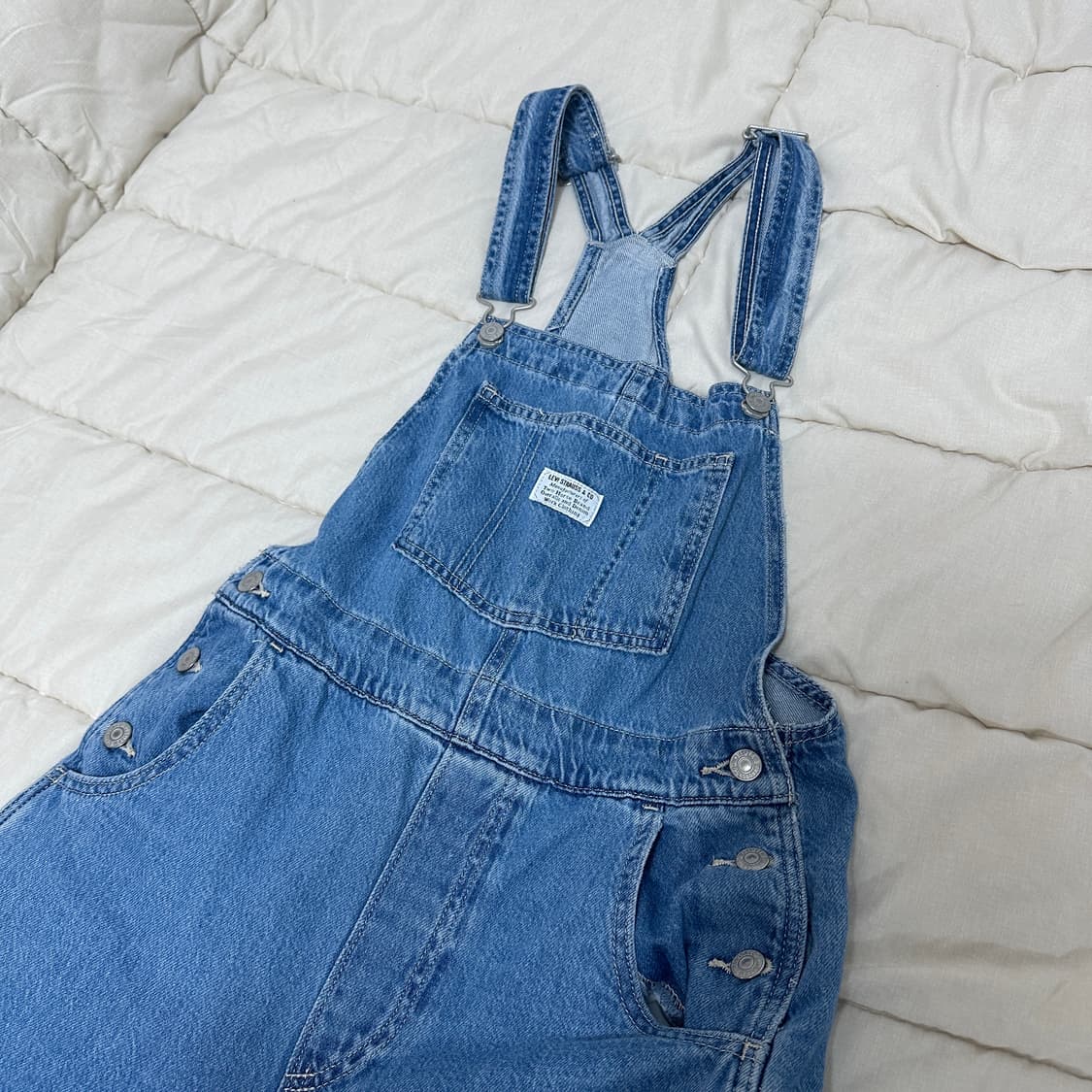 리바이스 Levi's 데님 멜빵 오버롤 S 상품이미지5