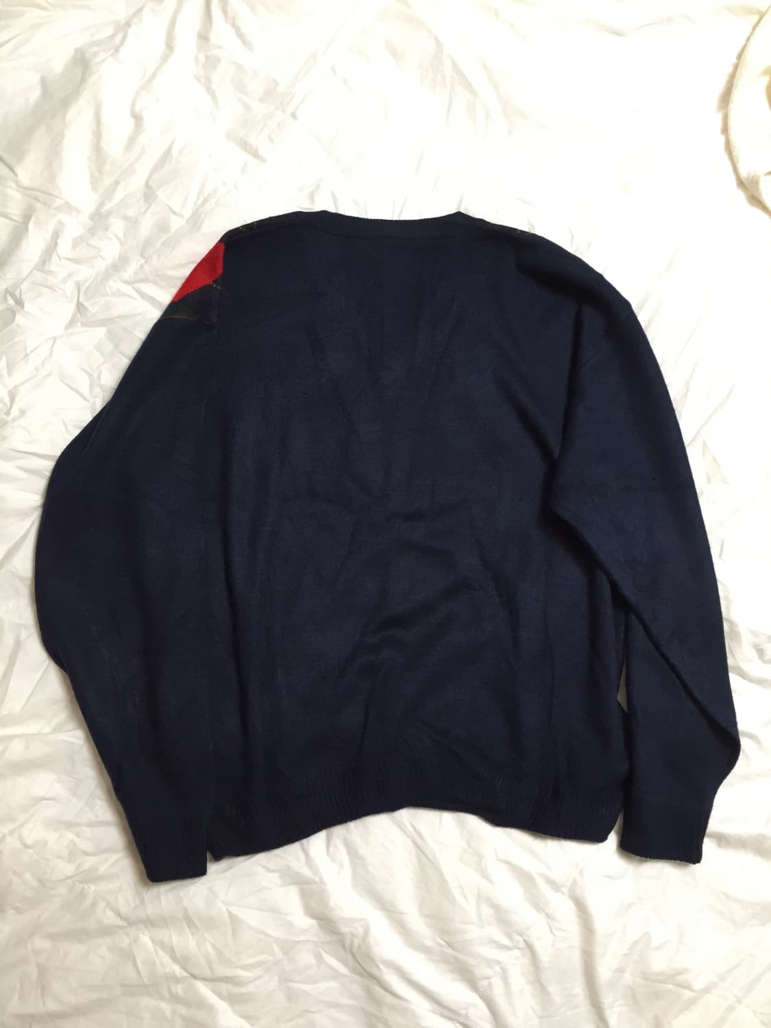 빈티지 아가일 니트 상품이미지3