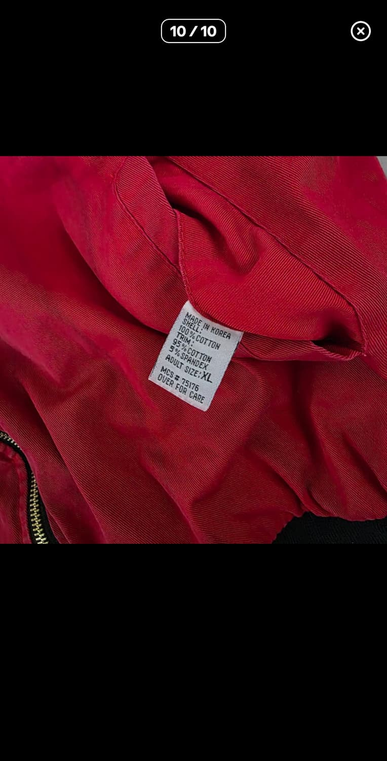 빈티지 말보로 리버시블 자켓 xl 상품이미지5