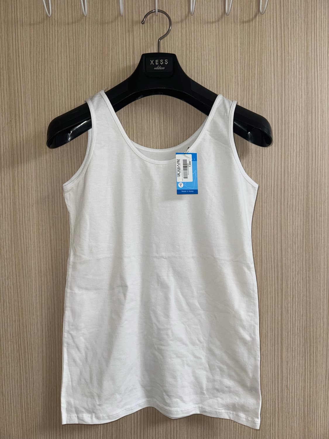 흰 롱나시(새상품) 상품이미지1