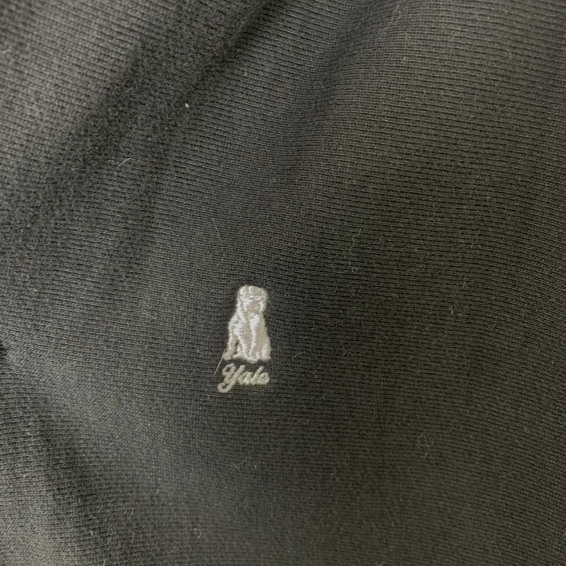 예일 블랙 버튼 후드집업 상품이미지4