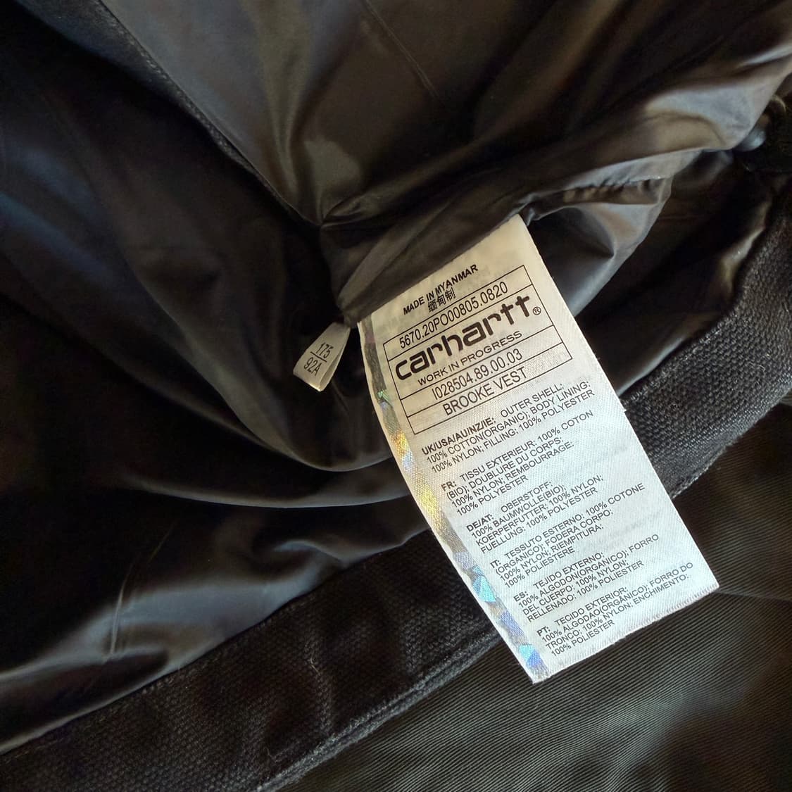 칼하트 브룩 워크 베스트 상품이미지6