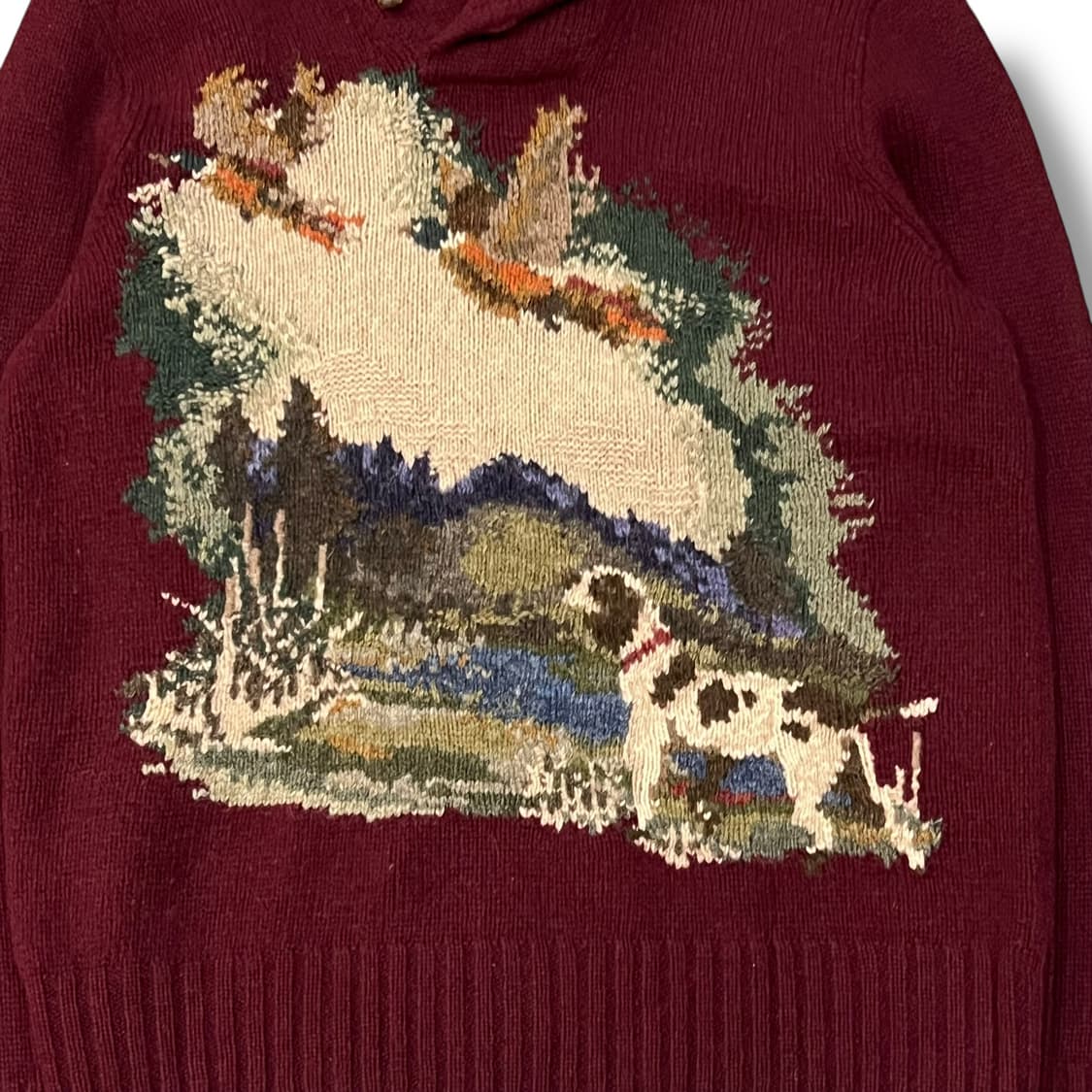  폴로랄프로렌 그래픽 숄카라 니트 y14265 상품이미지5