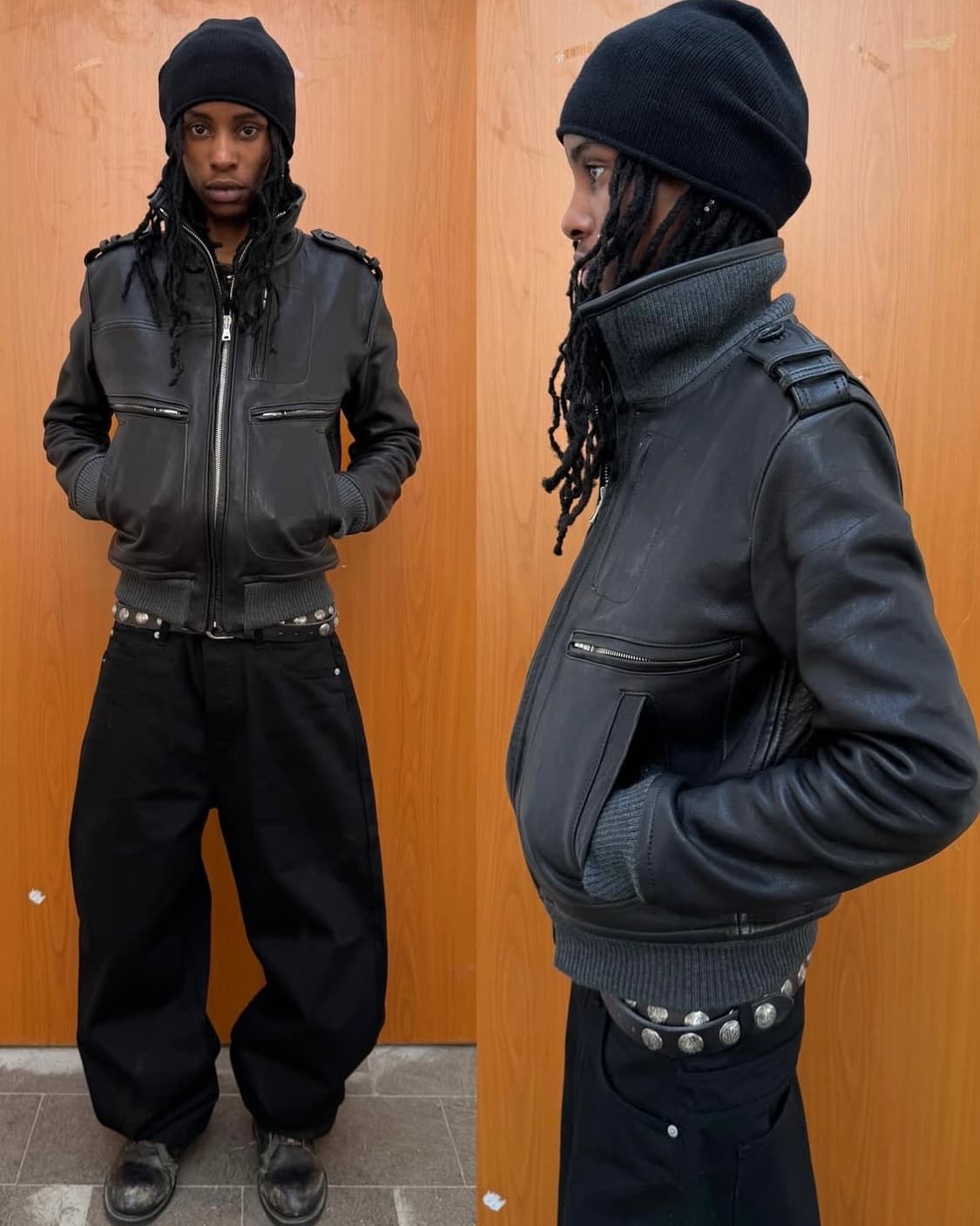 NO/FAITH STUDIO SHADOW OPERATOR LEATHER 상품이미지4