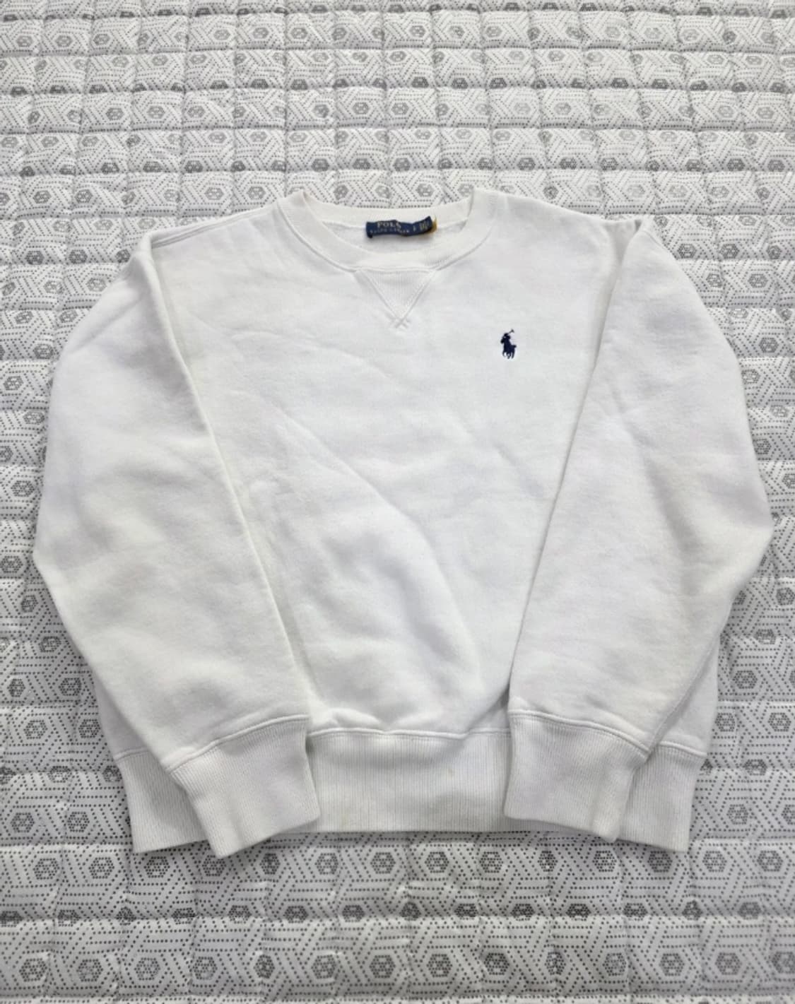 정품 폴로 랄프로렌 화이트 맨투맨 ~55 상품이미지5
