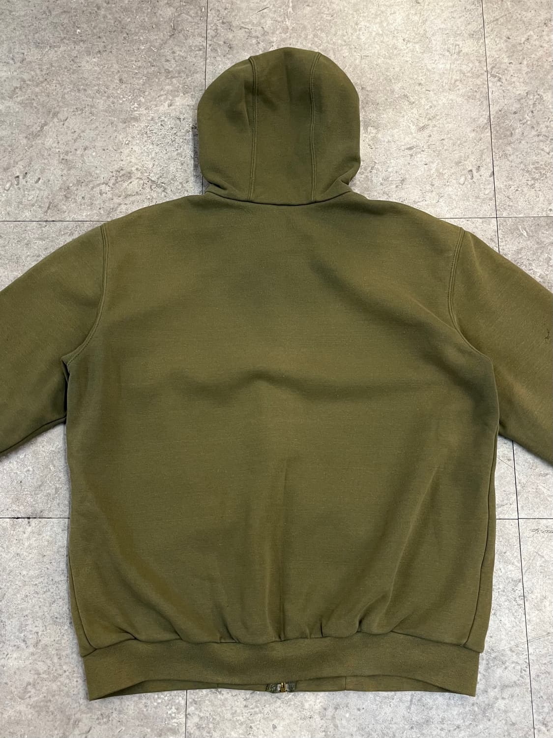 칼하트 후드집업 카키 M #csz3963 상품이미지8