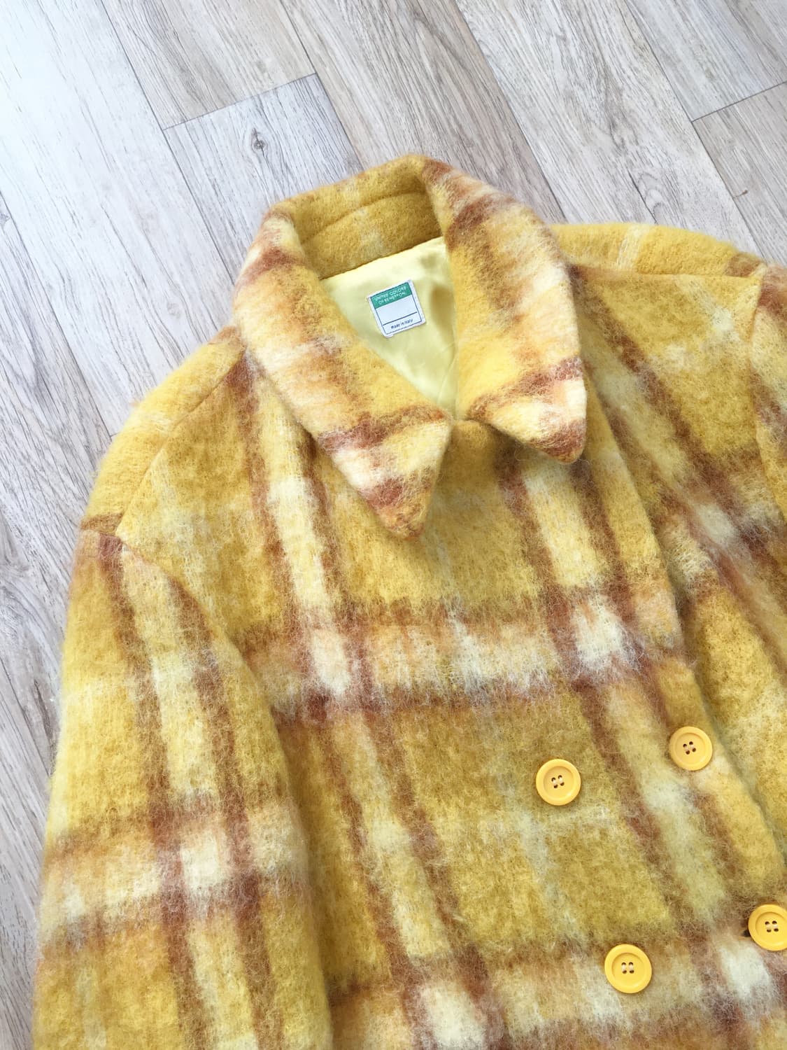 베네통 이태리 코트 상품이미지2