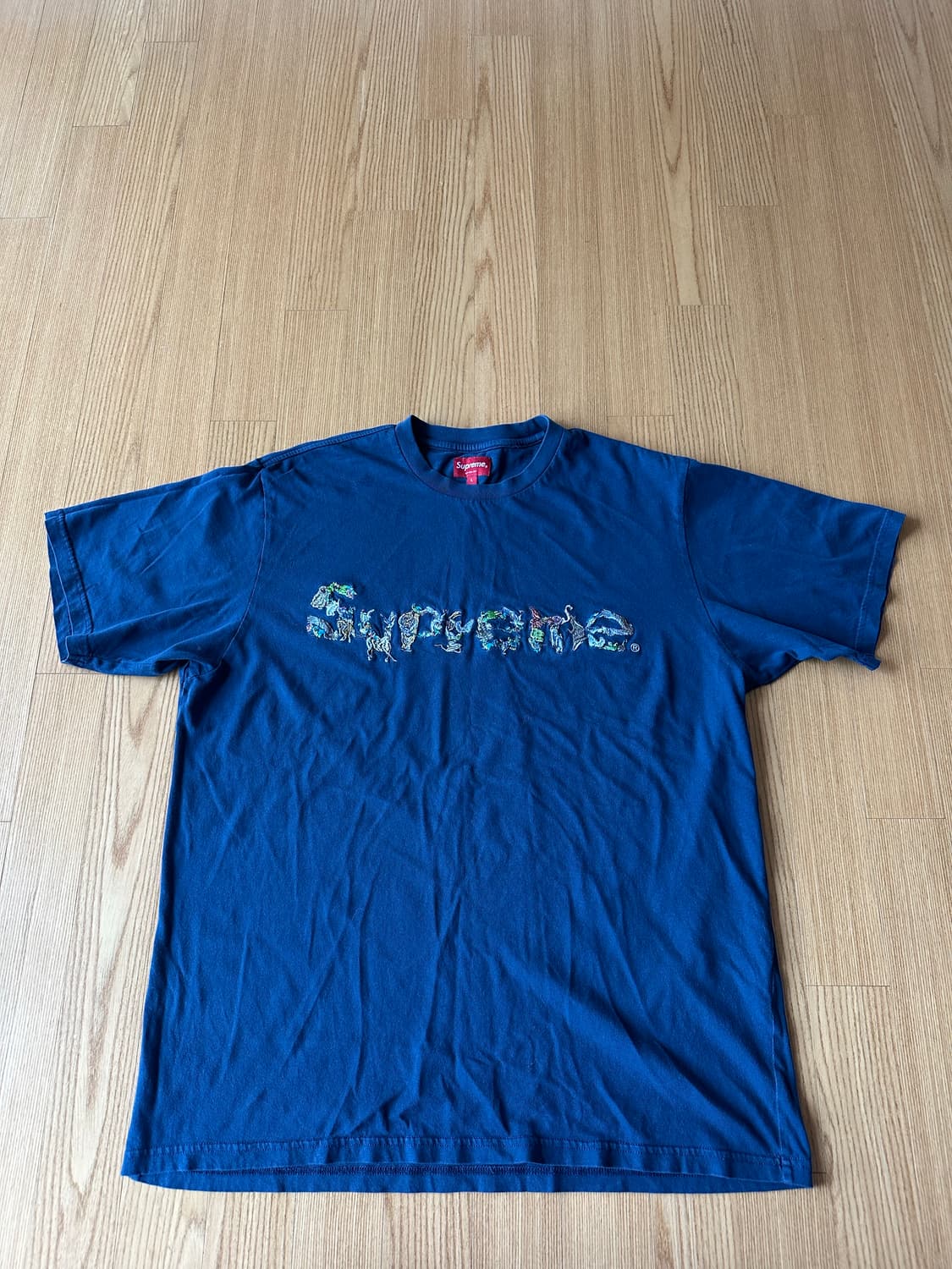Supreme Animal Kingdom S/S Top Dark Navy 상품이미지2