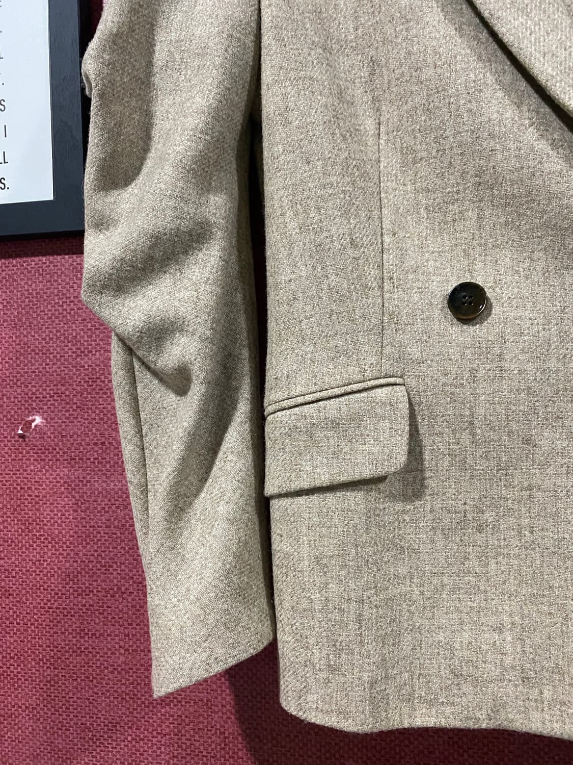 자라 라나울100%더블 자켓 S 상품이미지5