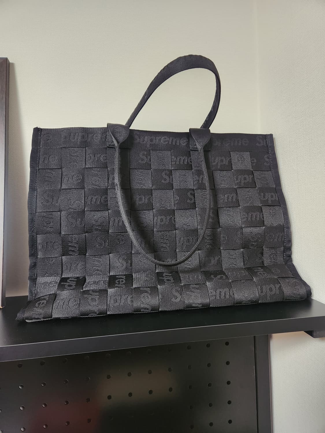 슈프림 우븐 토트백 상품이미지1