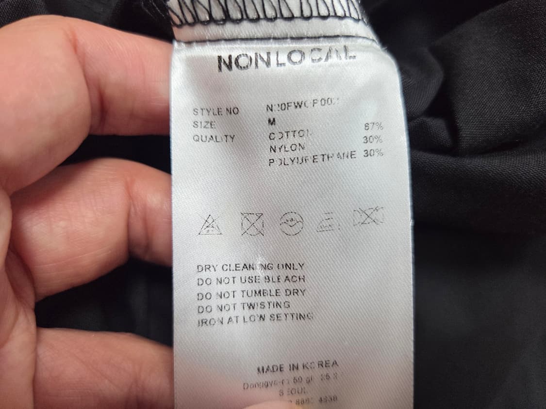 논로컬(NON LOCAL) V넥 노카라원피스 55-66 상품이미지8