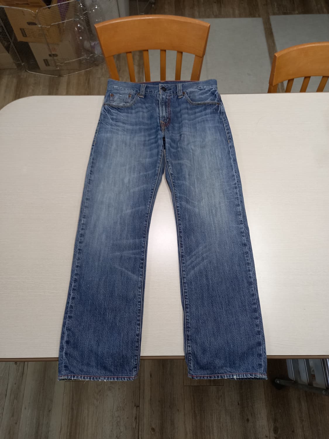 31 리바이스523 Primium 워싱 일자진 31-472 상품이미지1