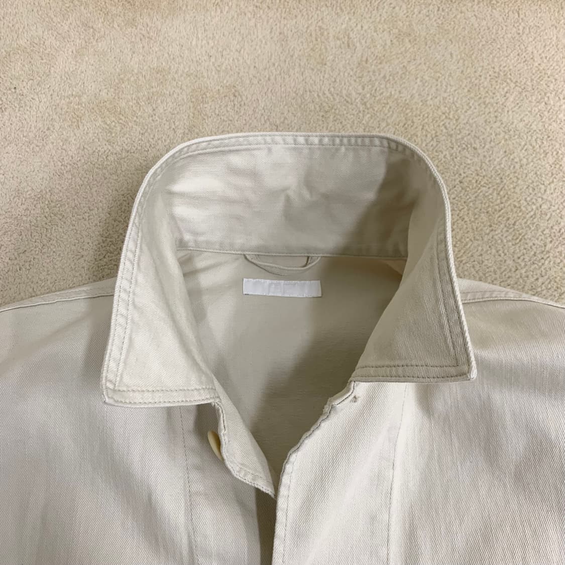 유니클로 유틸리티 자켓(XL/내추럴) 면자켓 봄자켓 워크자켓 상품이미지5