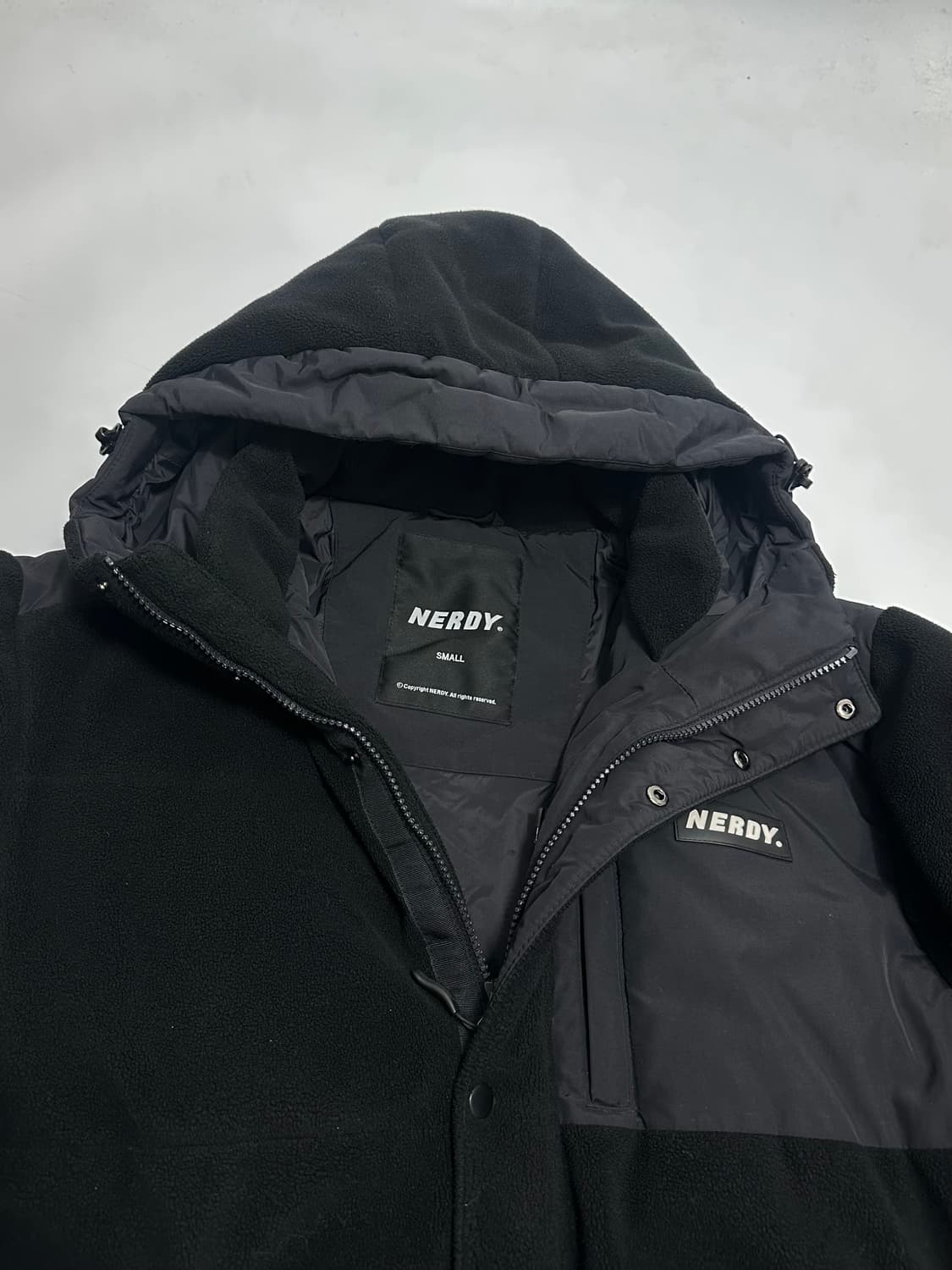 널디 플리스 후리스 패디드 자켓 상품이미지2