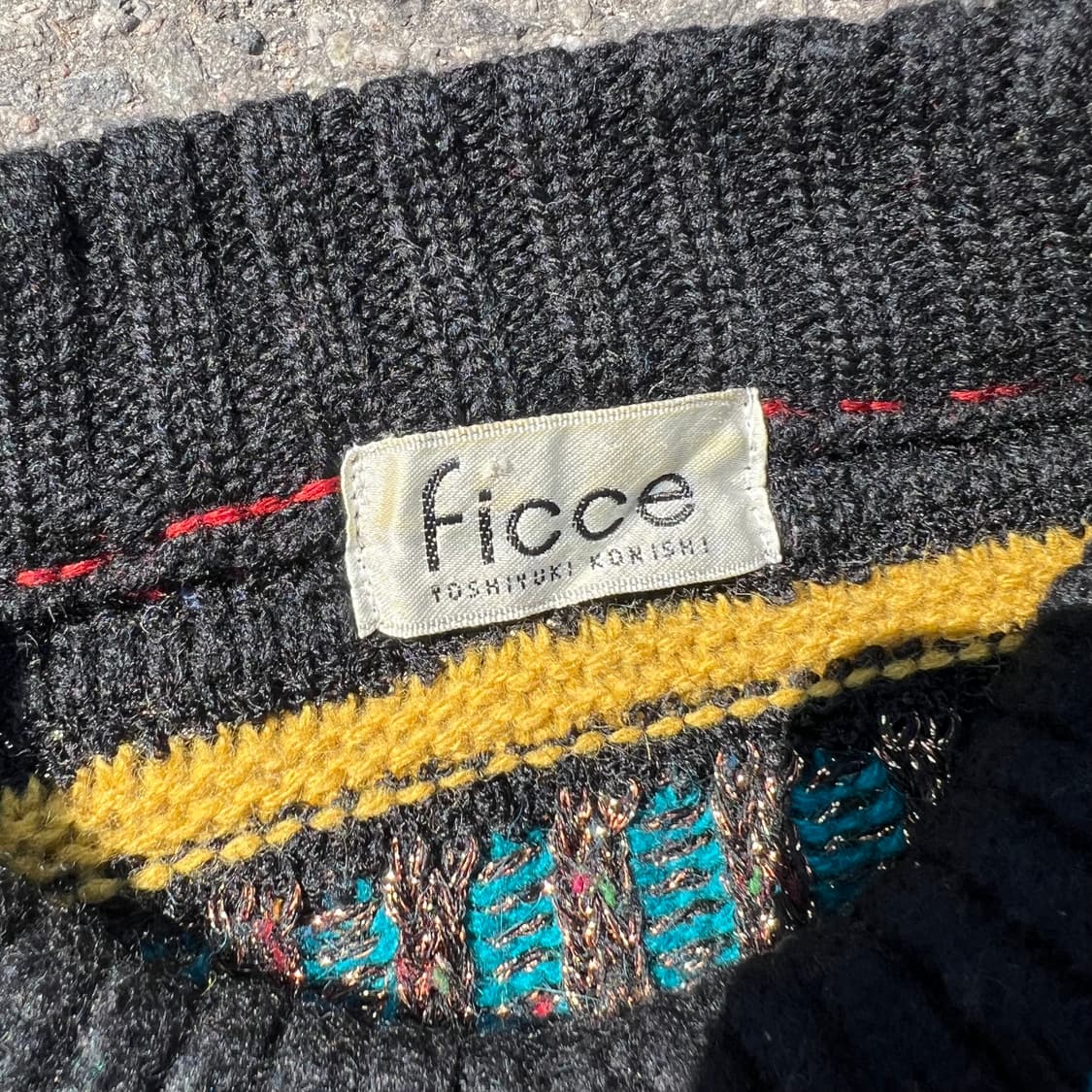 80’s Ficce 트로이 목마 니트 스웨터 상품이미지8