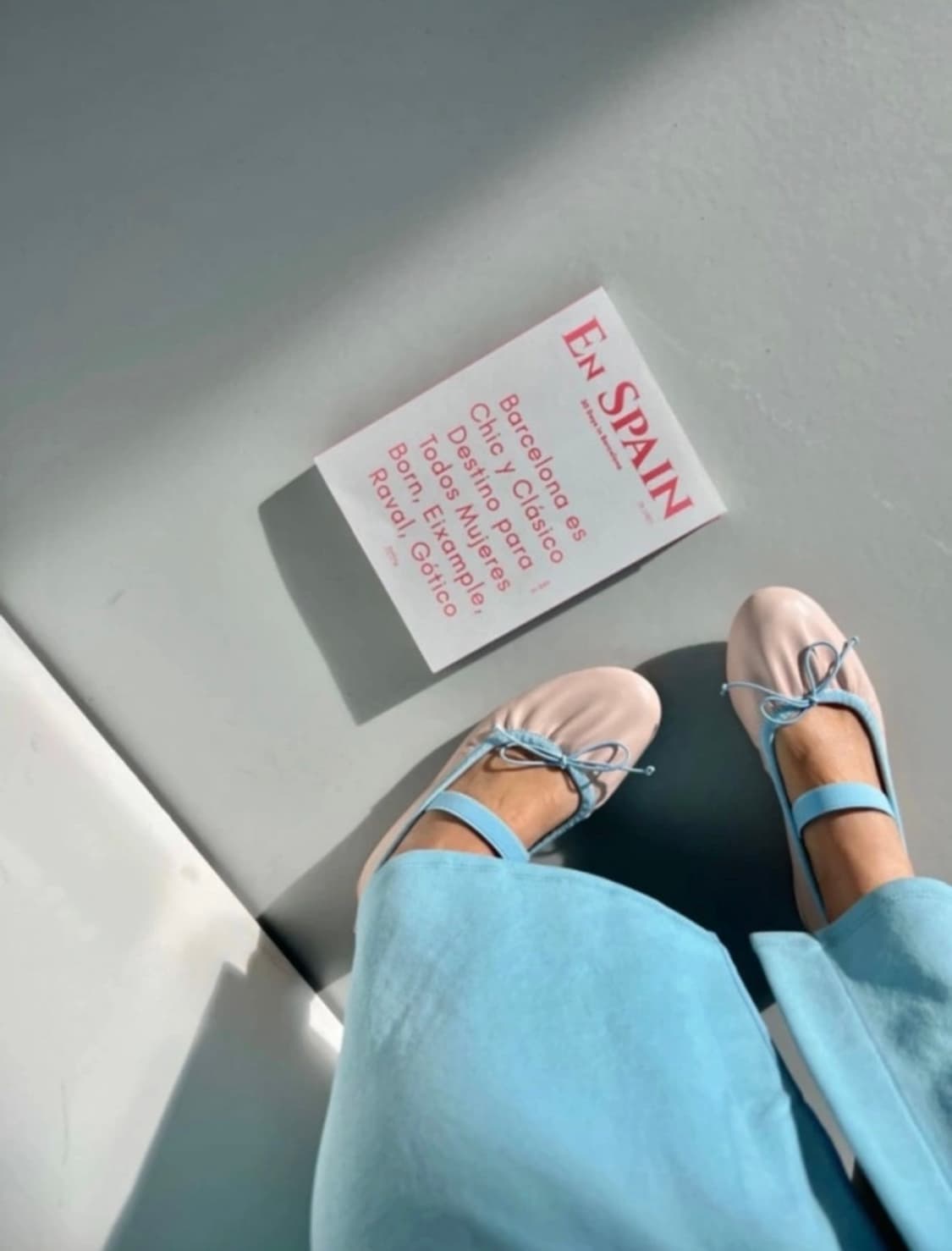 깔량)발레리나슈즈 스킨색 230사이즈(새상품) 상품이미지1