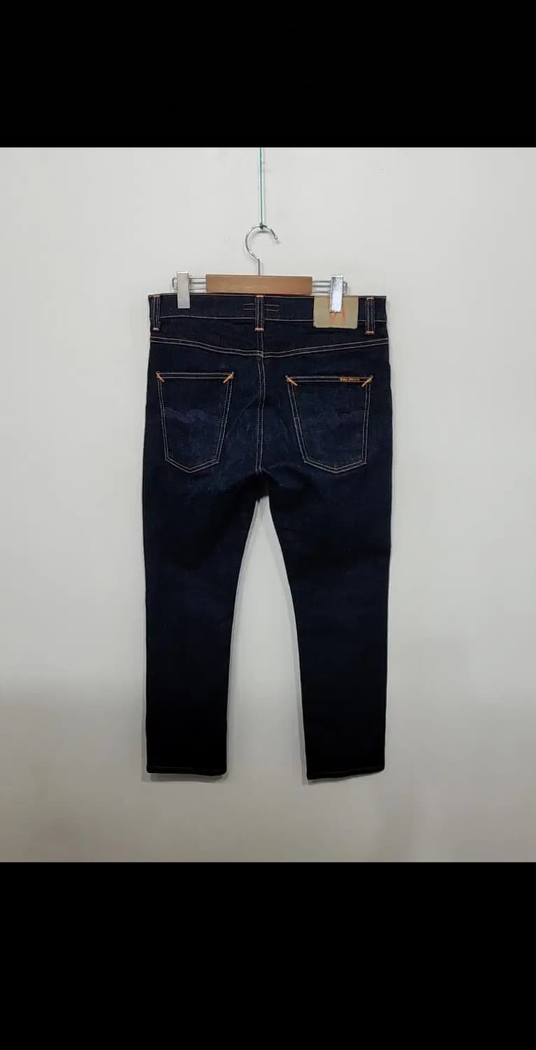 (32) 누디진 린딘 청바지 진청 스판 데님팬츠 슬림핏  상품이미지8