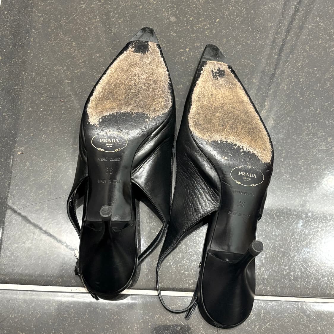 프라다 스틸레토 펌프스힐 36 상품이미지5