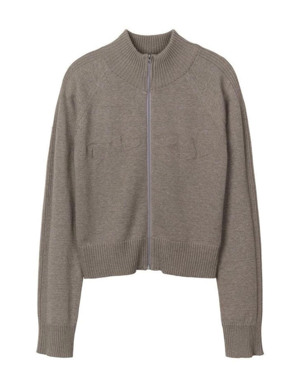 스컬프터 Holy Knit Zip-Up Gray 상품이미지1