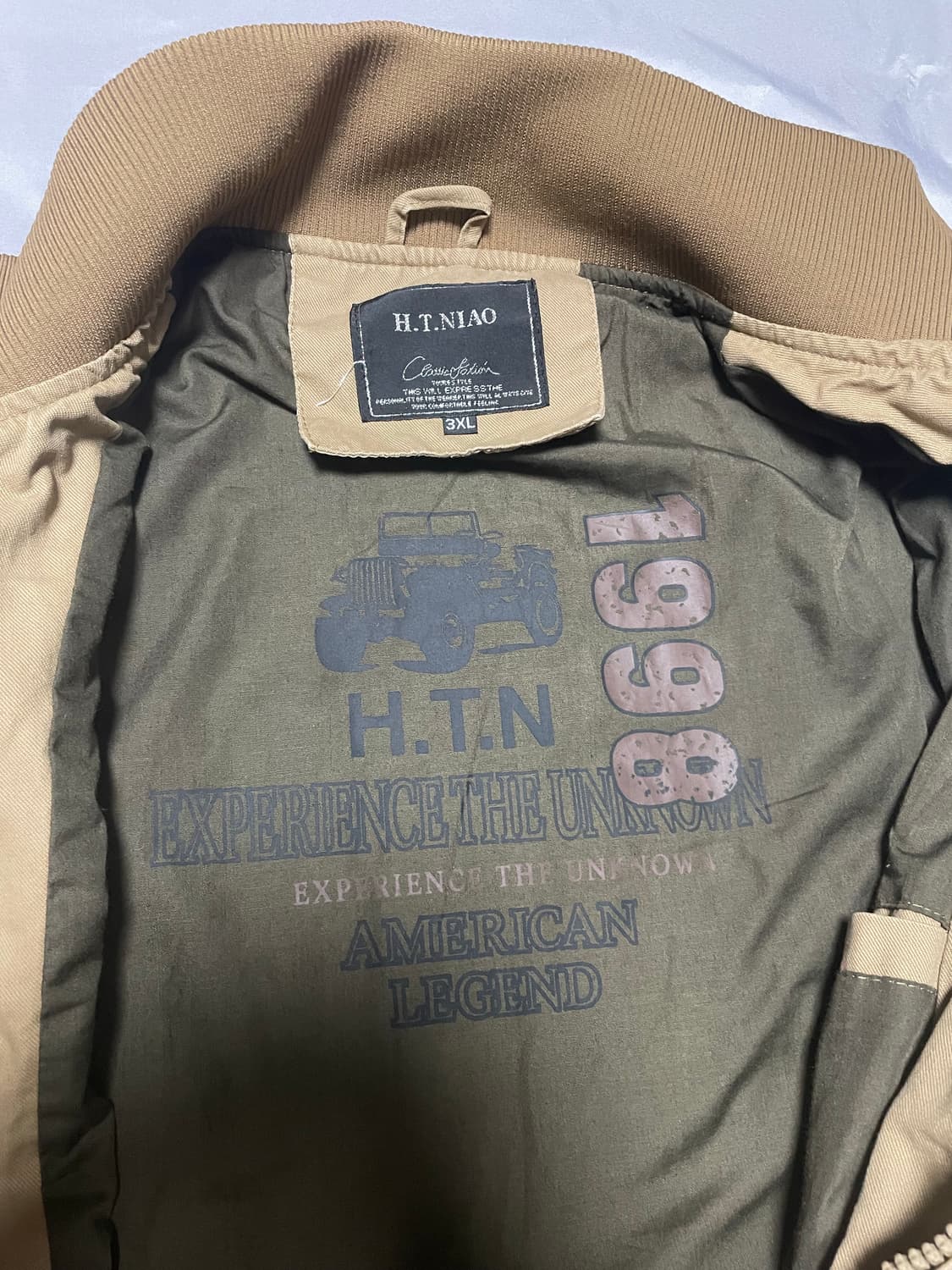 H.T.NIAO 밀리터리 패치 탱커 자켓 상품이미지3