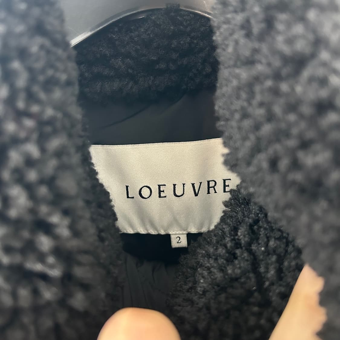 루에브르 하이넥 구스다운 패딩 상품이미지7