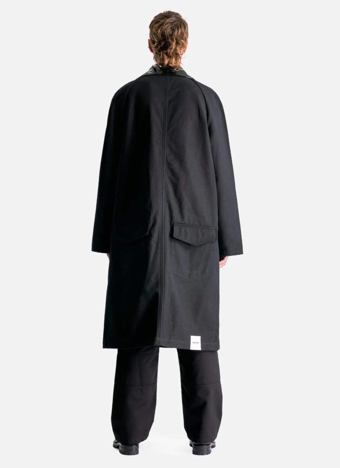 나마체코 아트란 데님 코트 상품이미지3