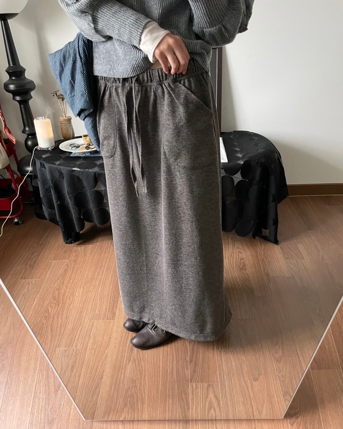 banding long skirt 상품이미지4