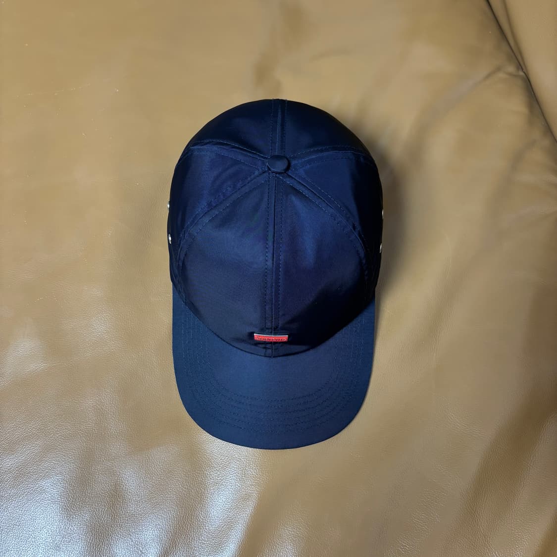 Supreme 슈프림 네이비 6패널 볼캡 모자 (Navy) 상품이미지5