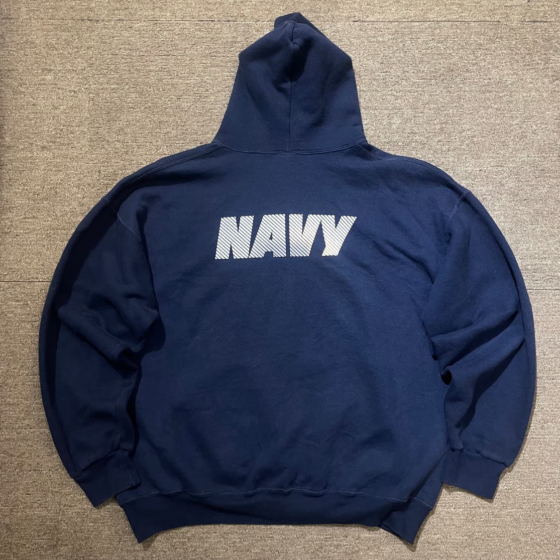 (XL) USA Soffe NAVY 밀리터리 미해군 후드티 상품이미지5