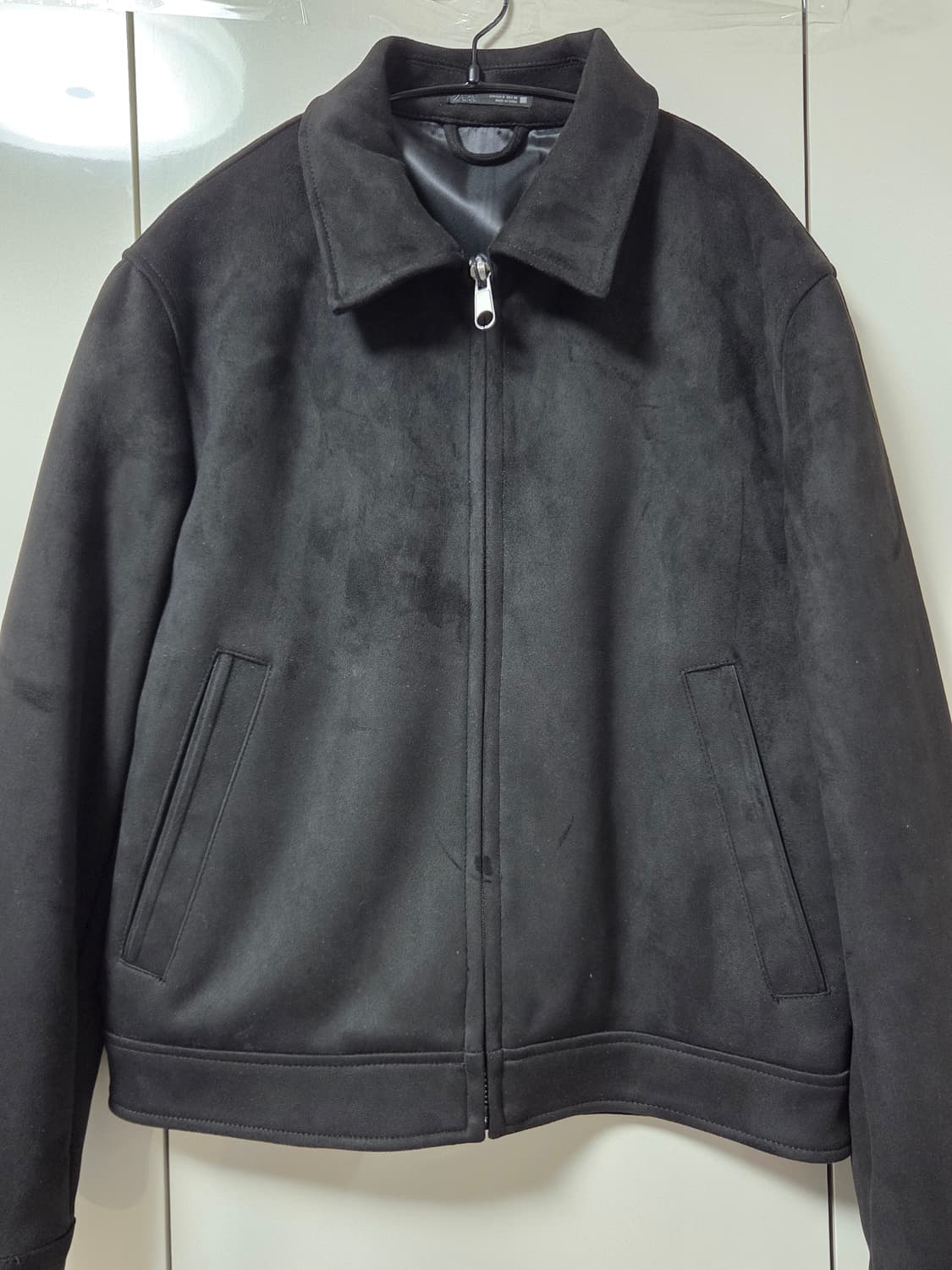 ZARA 레귤러 핏 스웨이드 점퍼  상품이미지2