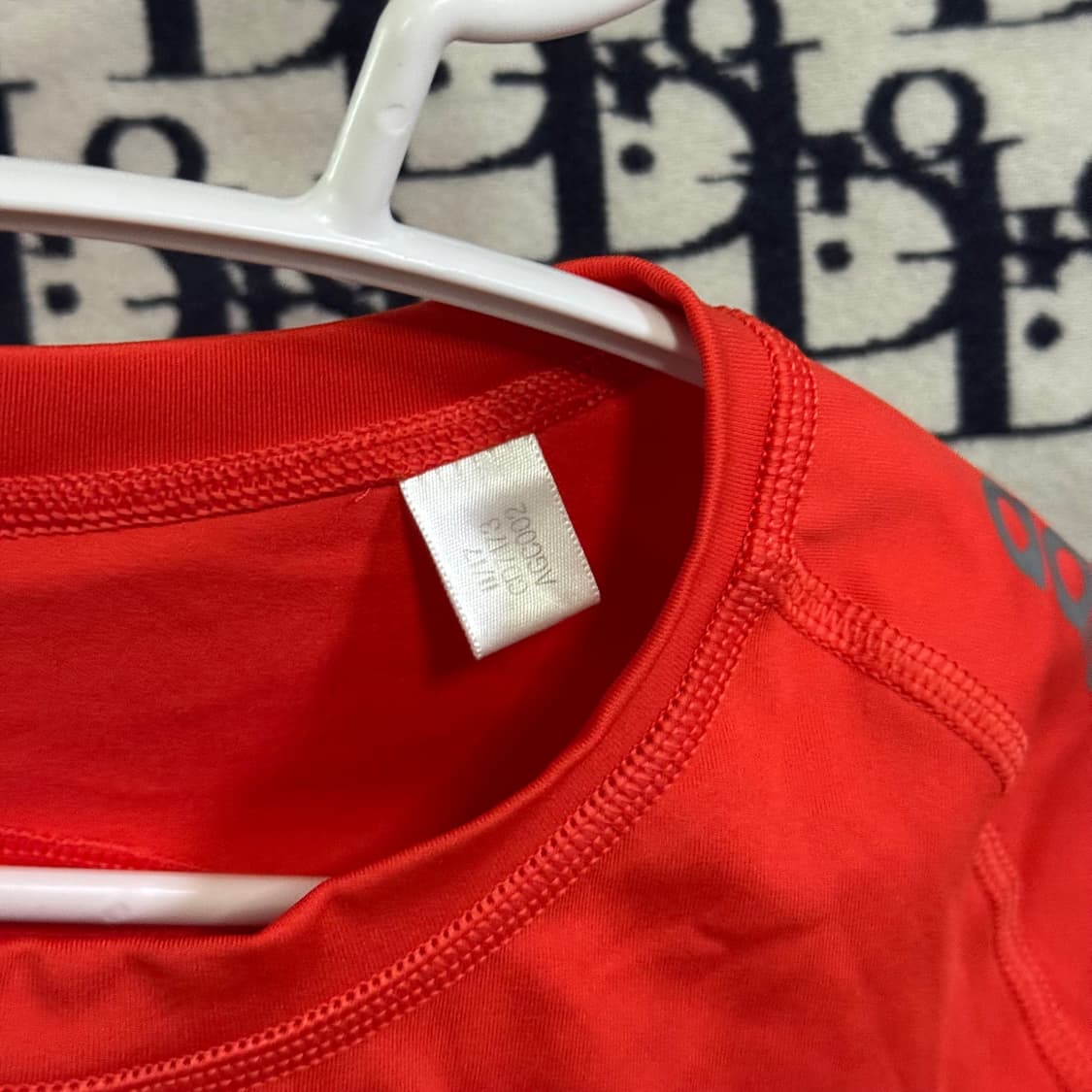 아디다스 오렌지 기능성 반팔티 L 상품이미지3