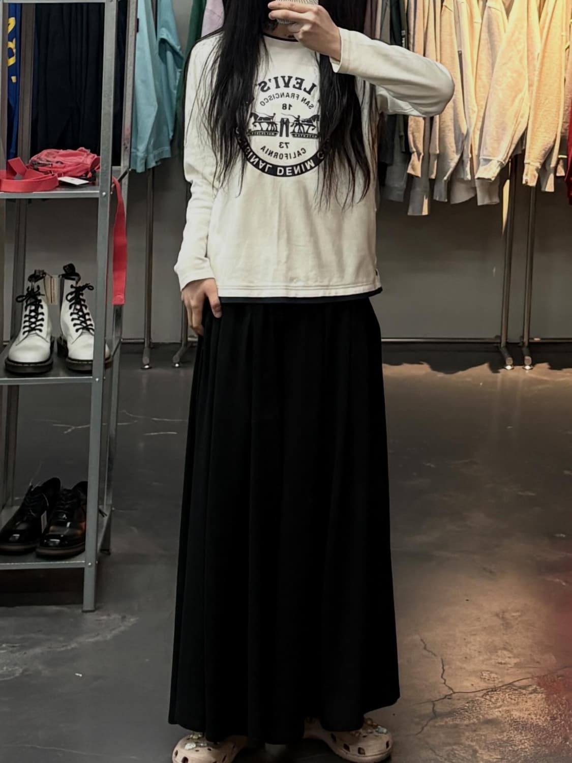 리바이스 빈티지 그래픽 슬리브리스  A3825 상품이미지1