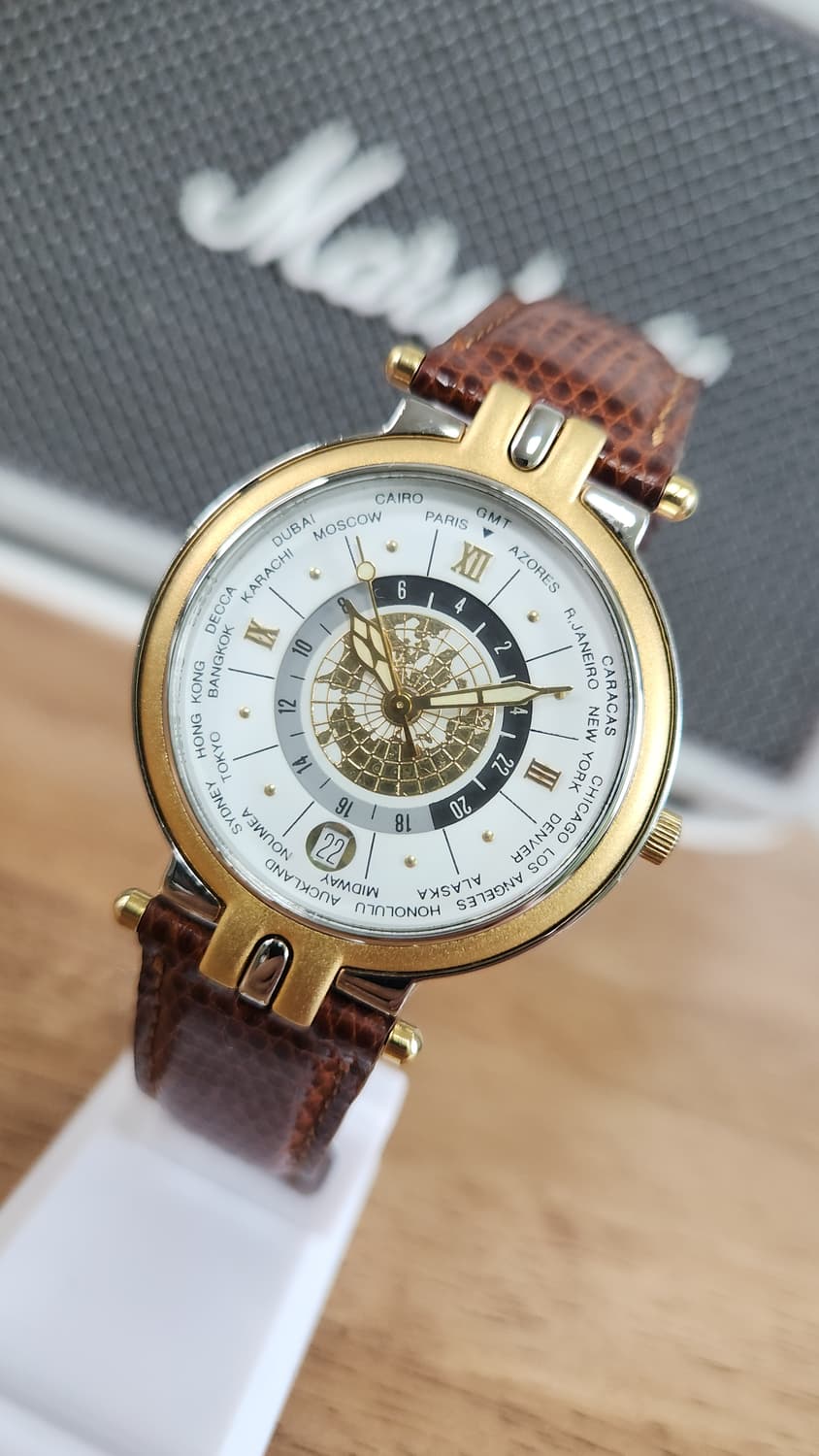 #  ECCO 에코 빈티지 레어 월드타임 명품시계 급처 상품이미지1
