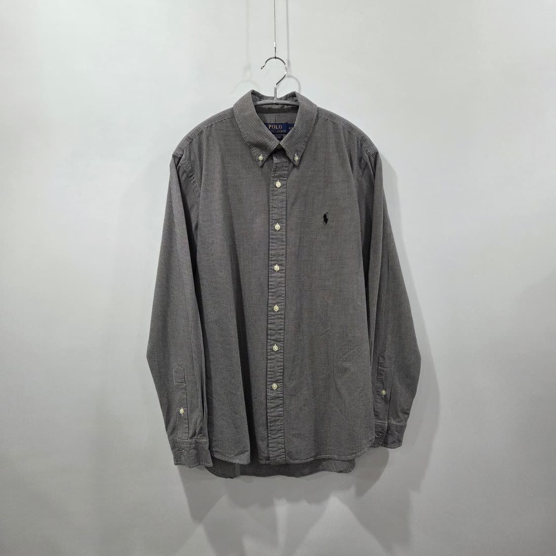 폴로랄프로렌 버튼다운 체크셔츠 M/15.5 상품이미지1