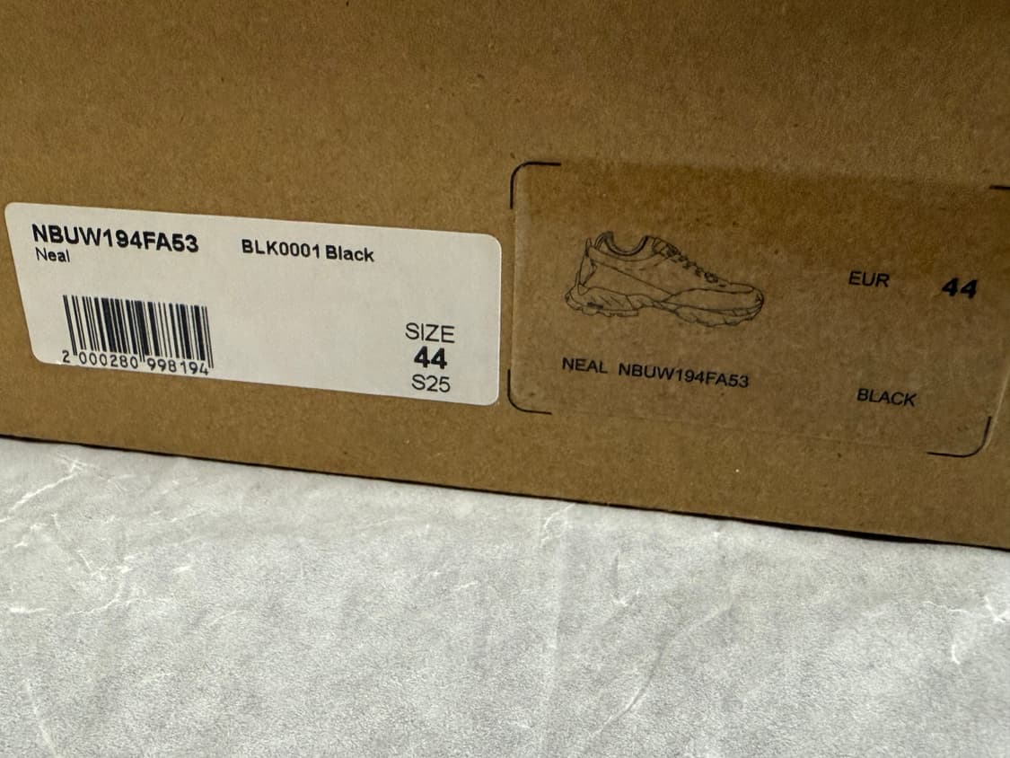 [44] 로아 닐 스니커즈 블랙 Roa Hiking 상품이미지7